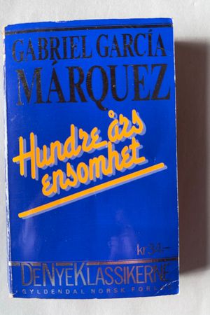 Hundre års ensomhet av Gabriel García Márquez - Forside
