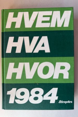 Hvem, hva, hvor av Per G. Damsgaard - Forside