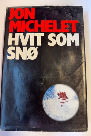 Hvit som snø av Jon Michelet - Forside