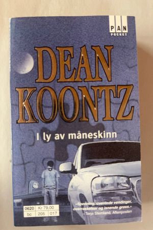 I ly av måneskinn av Dean Koontz - Forside
