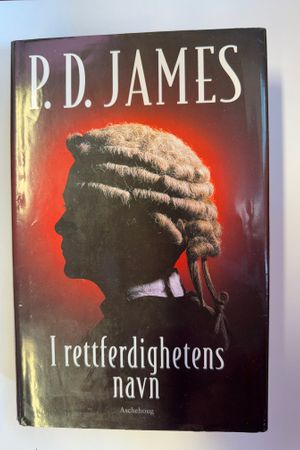 I rettferdighetens navn av P. D. James - Forside