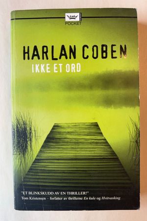 Ikke et ord av Harlan Coben - Forside