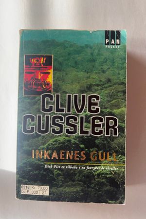 Inkaenes gull av Clive Cussler - Forside
