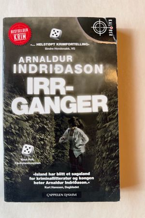 Irrganger av Arnaldur Indriðason - Forside