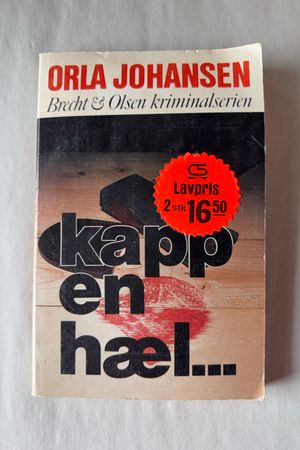 Kapp en hæl... av Orla Johansen - Forside