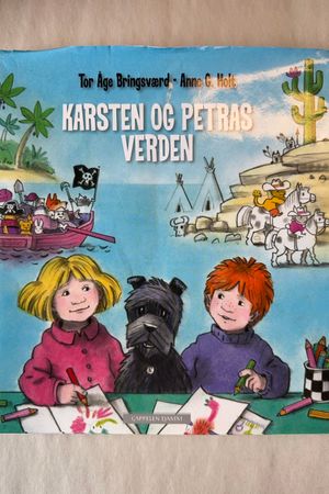 Karsten og Petras Verden av Tor Åge Bringsværd, Anne G. Holt - Forside