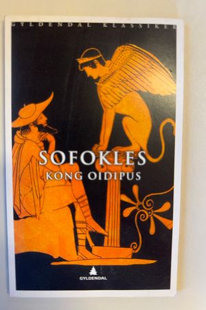 Kong Oidipus av Sofokles - Forside