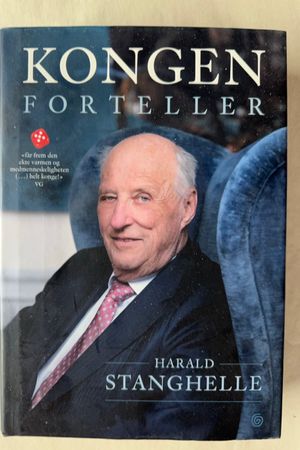 Kongen forteller av Harald Stanghelle - Forside