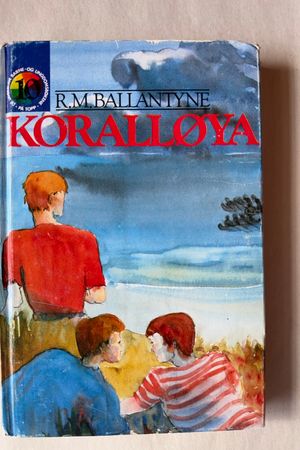 Koralløya av R. M. Ballantyne - Forside