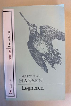 Løgneren av Martin A. Hansen - Forside