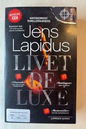Livet de Luxe av Jens Lapidus - Forside
