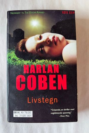 Livstegn av Harlan Coben - Forside