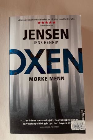 Mørke menn av Jens Henrik Jensen - Forside