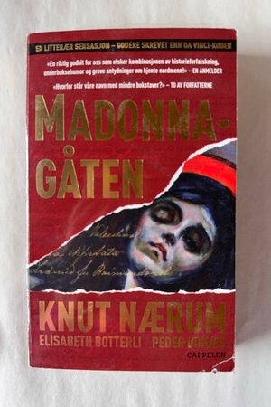 Madonna-gåten av Elisabeth Botterli, Knut Nærum, Peder Udnæs - Forside