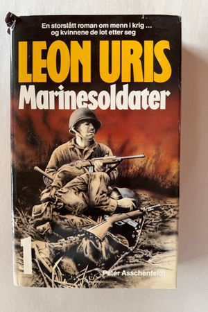 Marinesoldater av Leon Uris - Forside