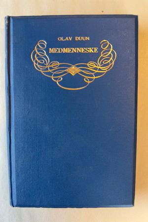 Medmenneske av Olav Duun - Forside