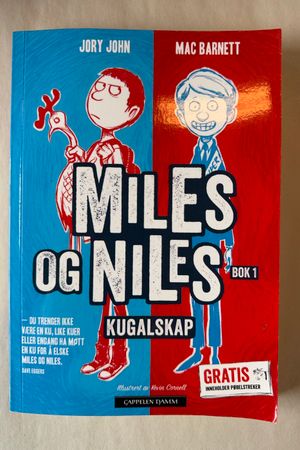 Miles og Niles: Kugalskap av Jory John, Mac Barnett - Forside