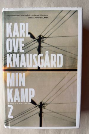 Min kamp roman av Karl Ove Knausgård - Forside