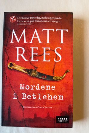 Mordene i Betlehem av Matt Rees - Forside