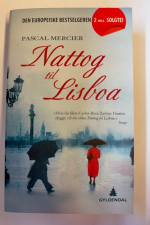 Nattog til Lisboa av Pascal Mercier (psevd. for Peter Bieri) - Forside