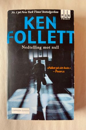 Nedtelling mot null av Ken Follett - Forside