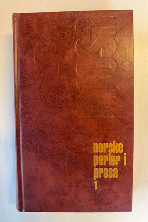 Norske perler i prosa 1 av Edvard Beyer - Forside