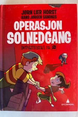 Operasjon Solnedgang av Jørn Lier Horst - Forside