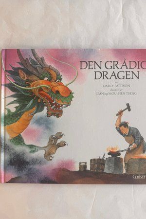 Den grådige dragen av Darcy Pattison - Forside