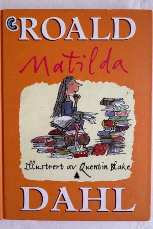 Matilda av Roald Dahl - Forside