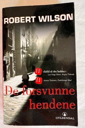 De forsvunne hendene av Robert Wilson - Forside