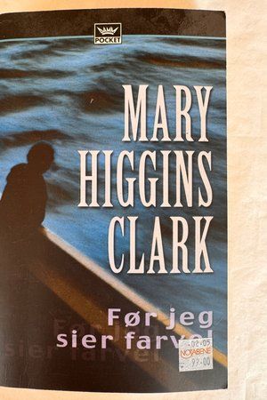 Før jeg sier farvel av Mary Higgins Clark - Forside