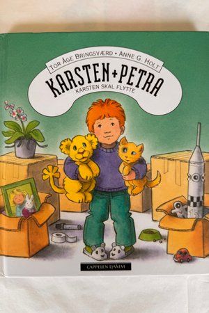 Karsten skal flytte av Tor Åge Bringsværd, Anne G. Holt - Forside