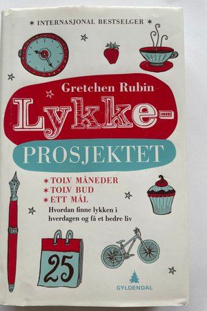 Lykkeprosjektet av Gretchen Rubin - Forside