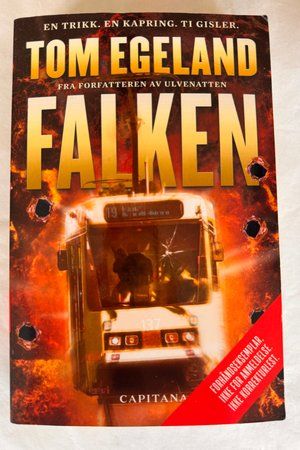 Falken av Tom Egeland - Forside