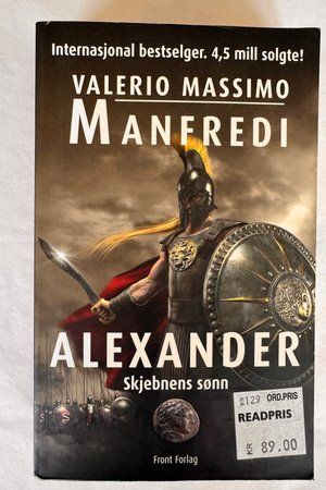Alexander: Skjebnens sønn av Valerio Massimo Manfredi - Forside