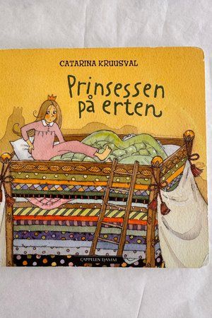 Prinsessen på erten av Catarina Kruusval - Forside