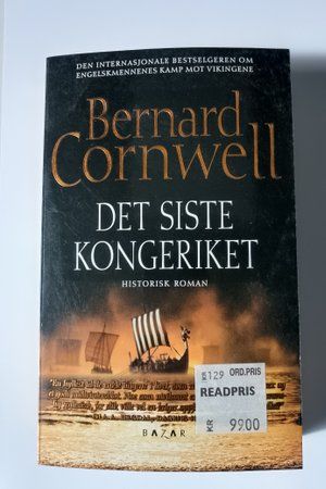 Det siste kongeriket av Bernard Cornwell - Forside