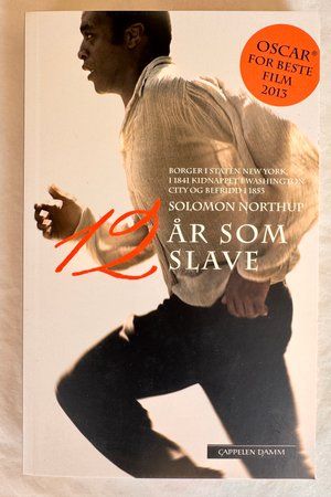 12 år som slave av Solomon Northup - Forside