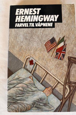 Farvel til våpnene av Ernest Hemingway - Forside