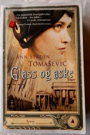 Glass og aske av Ann Syréhn Tomasevic - Forside