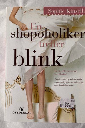 En shopoholiker treffer blink av Sophie Kinsella - Forside