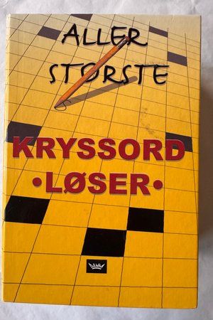 Aller Største Kryssordløser av Ukjent - Forside