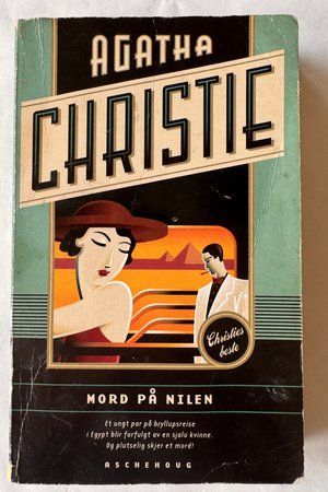Mord på Nilen av Agatha Christie - Forside