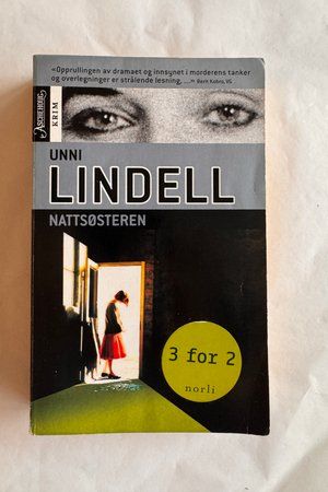 Nattsøsteren av Unni Lindell - Forside