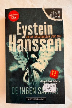 De ingen savner av Eystein Hanssen - Forside