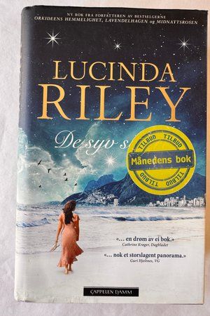 De syv søstre av Lucinda Riley - Forside