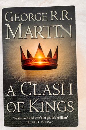 A Clash of Kings av George R.R. Martin - Forside