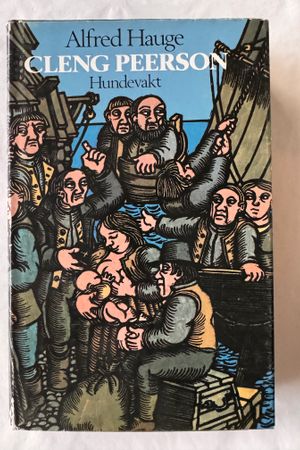 Cleng Peerson: Hundevakt av Alfred Hauge - Forside