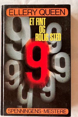 Et fint og rolig sted av Ellery Queen - Forside