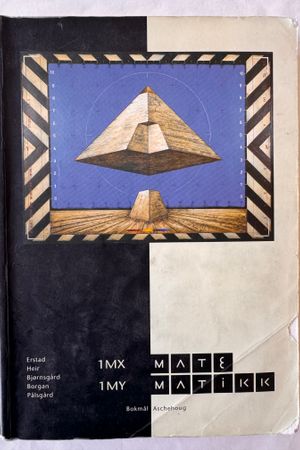 Matematikk 1MX 1MY av Erstad, Heir, Bjørnsgaard, Borgan, Pålsgaard - Forside